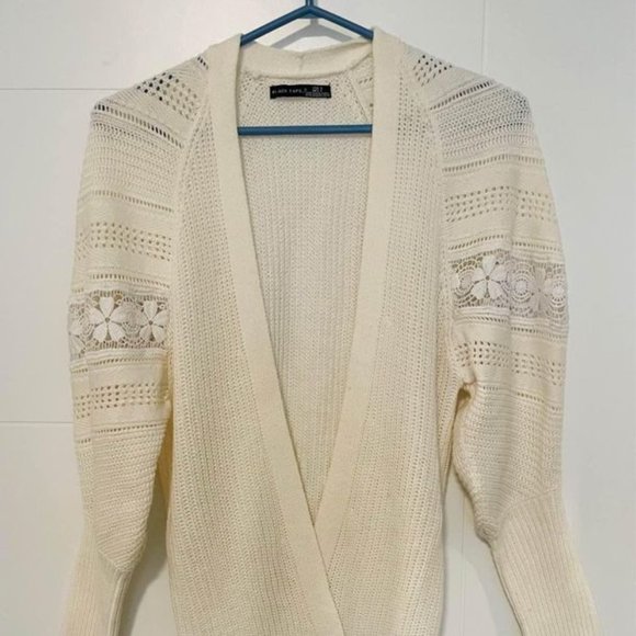Black Tape Knitted Cardigan - Picture 1 of 4
